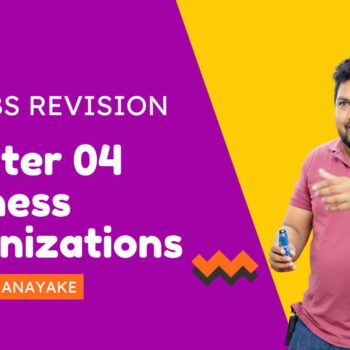 2026 Business Studies Revision | Chapter 04 | Business Organizations | Day 04 | 2026.01.30
